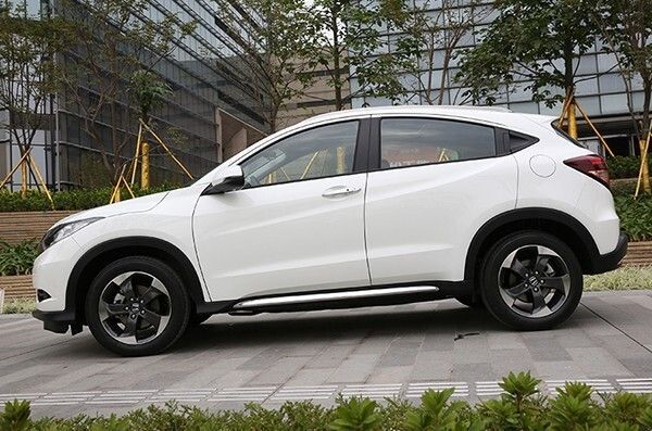 ホンダ ヴェゼル ハイブリット カスタム パーツ VEZEL RU1 RU2 RU3 RU4 用品 サイドバンパーガーニッシュ FFCRYSTALESIA_COM