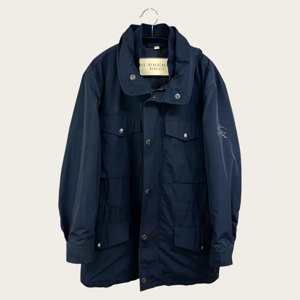 100 BURBERRY バーバリー Burberry Brit バーバリーブリット ポリエステル テクニカル コート