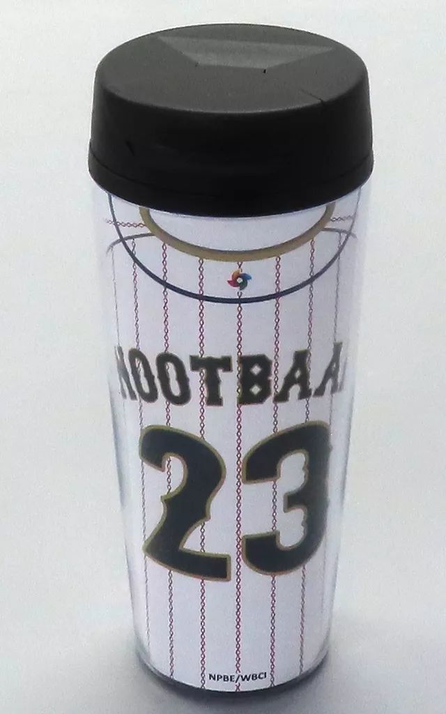 マグカップ・湯のみ　ラーズ・ヌートバー#23 侍ジャパン タンブラーBlack+Gold 「2023 WORLD BASEBALL CLASSIC」 中古】マグカップ・湯のみ ラーズ・ヌートバー#23 侍ジャパン