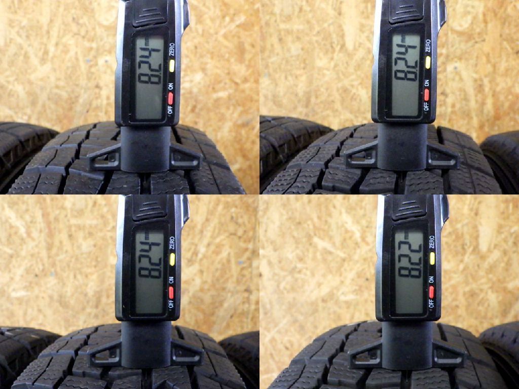 SP805 F◆ ● 製造 約8部山 ●DUNLOP WINTERMAXX WM02●155 65R14●4本