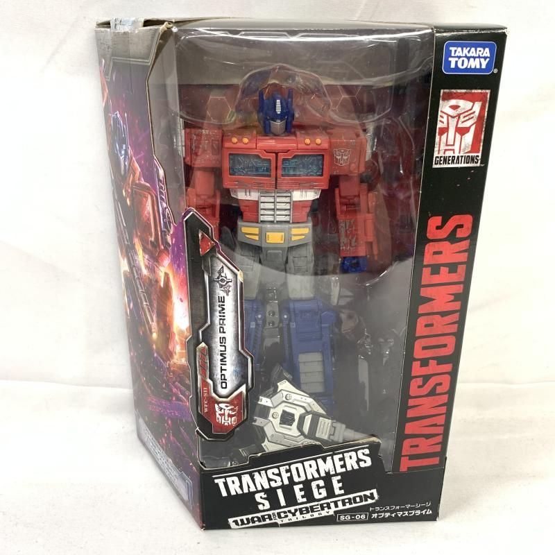中古 トランスフォーマーシージーSG-06 オプティマスプライム 楽天市場】【中古】 トランスフォーマー シージシリーズ SG-06