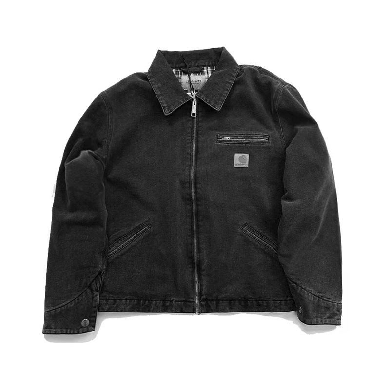 Carhartt J97デトロイトジャケット ダックジャケット ブラック - メルカリ