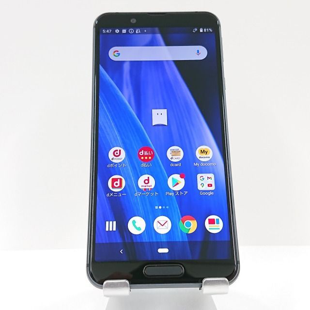 AQUOS sense3 SH-02M ドコモ ブラック 送料無料 本体 c06240