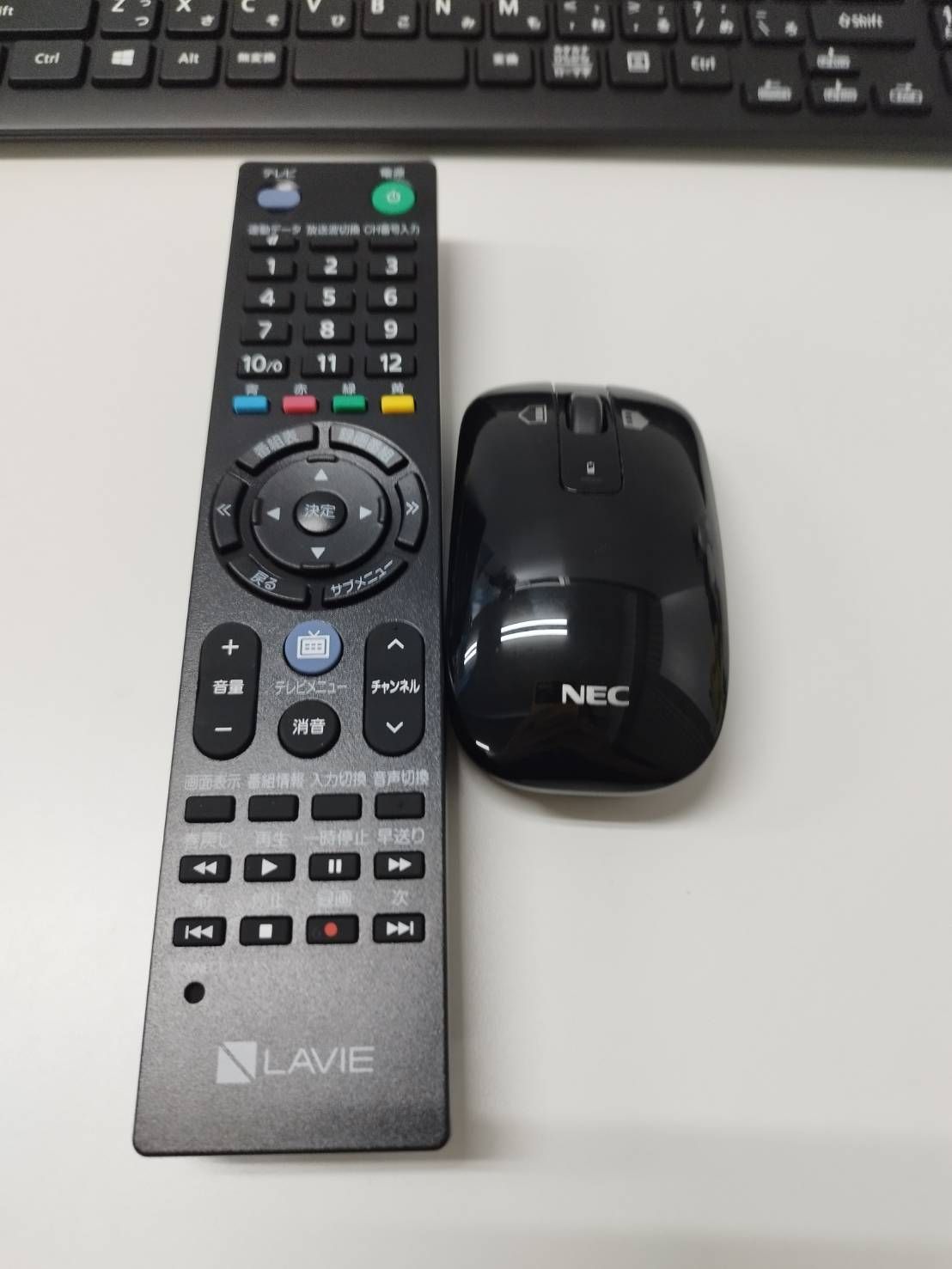 NEC キーボード KG-1129 リモコン RC-1530 マウス MG-1625 セット