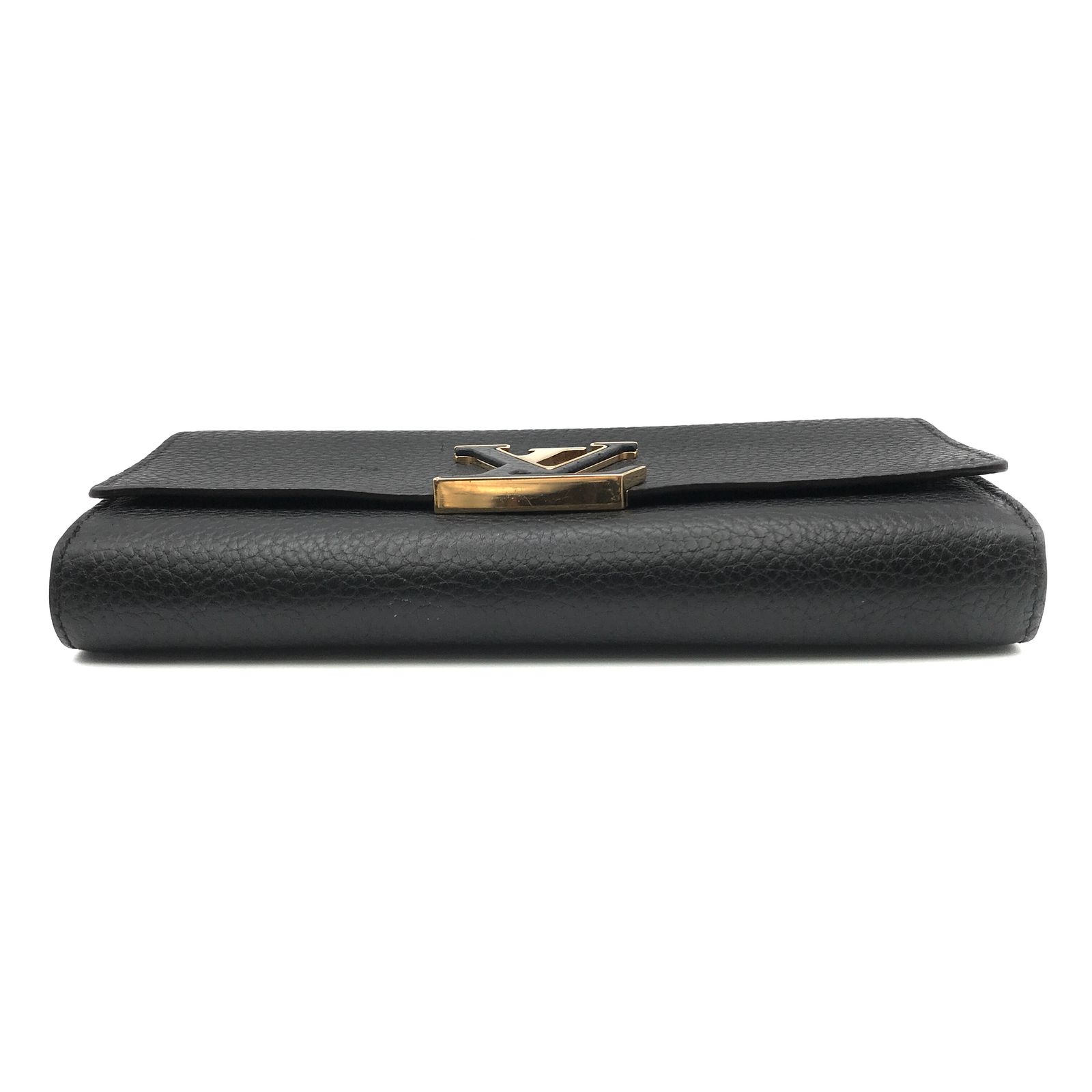 美品 LOUISVUITTON ルイヴィトン LVロゴ トリヨン レザー 