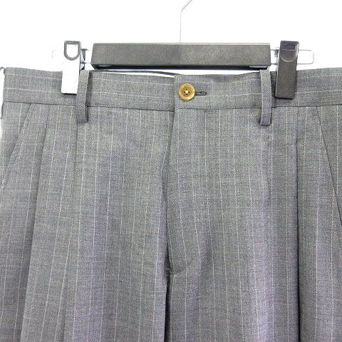 KHOKI 25SS Pinstripe-pattern pants スラックス KHOKI 25SS Pinstripe-pattern pants スラックス