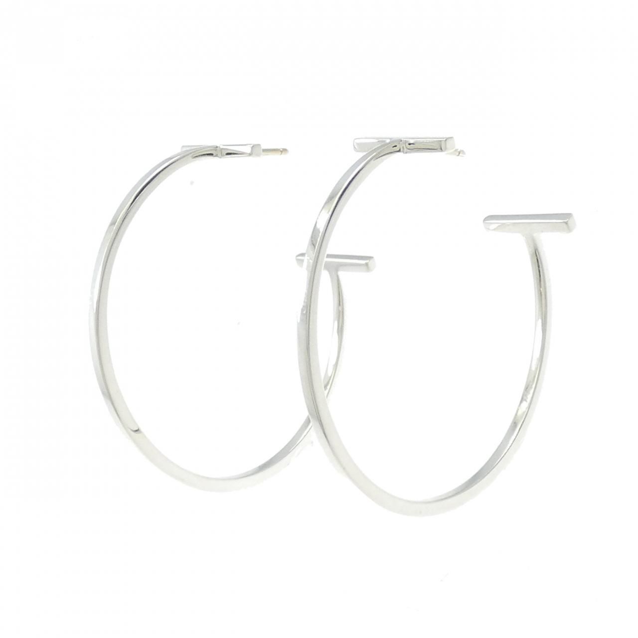 ティファニー Tワイヤー フープ ラージ ピアス