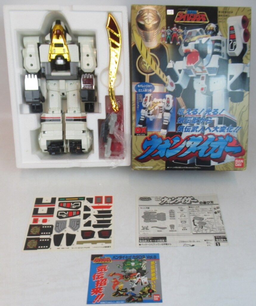 輸送箱未開封】 五星戦隊ダイレンジャー DXウォンタイガー