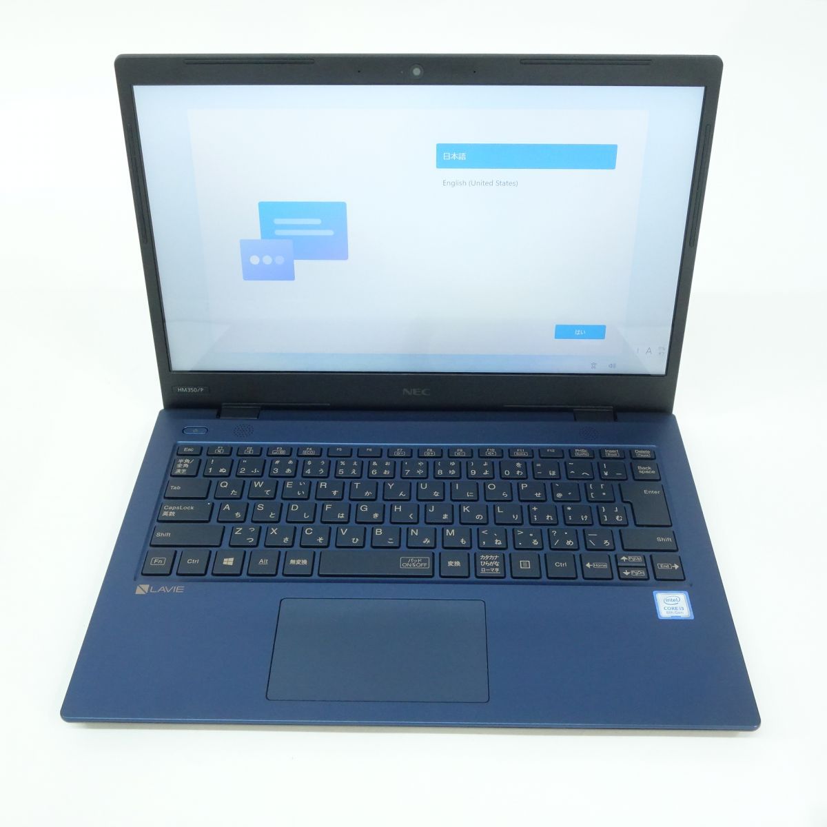 NEC LAVIE Home Mobile PC-HM350PAL ネイビーブルー i3/4GB/256GB 