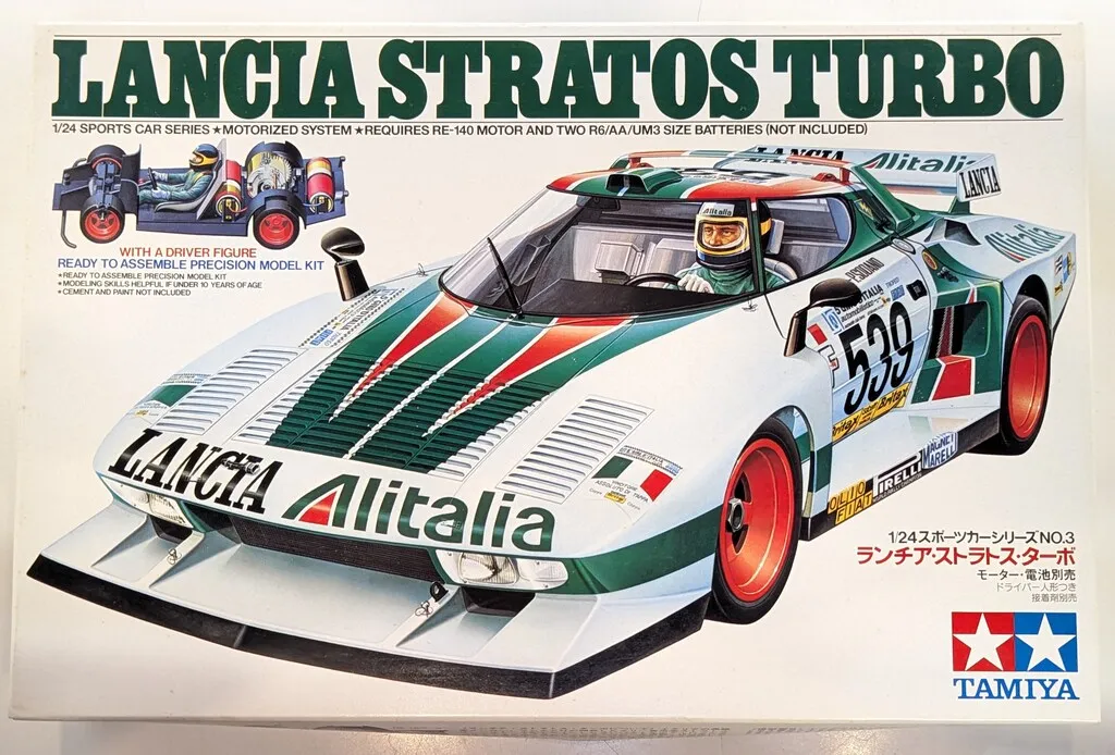 未組立品 Nichimo ニチモ 1/10 電動RCカー ランチア ストラトス LANCIA 未組立品 Nichimo ニチモ 1/10 電動RCカー ランチア ストラトス LANCIA