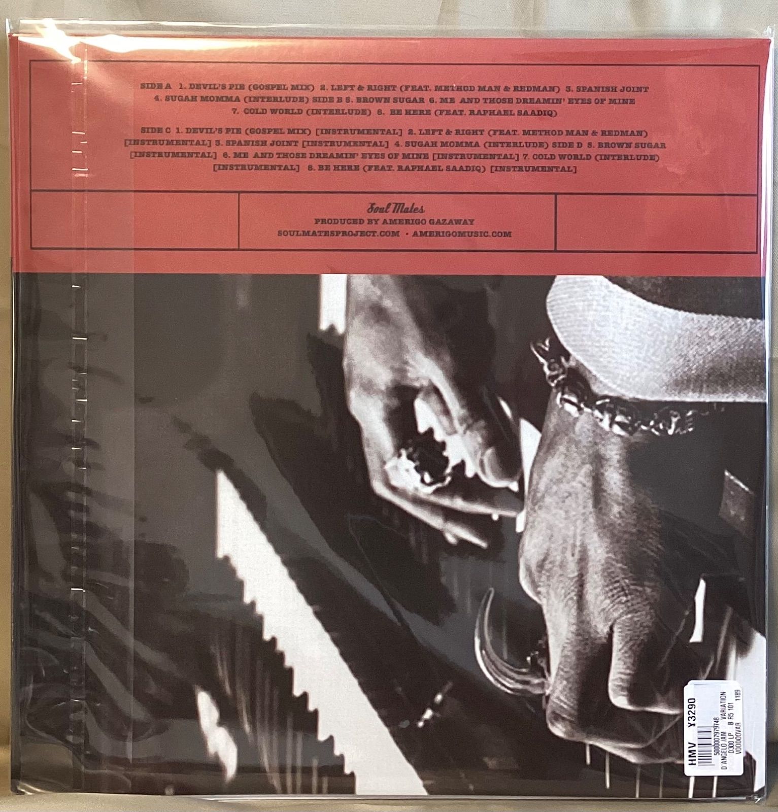新品未開封品 D'Angelo Variations Of Voodoo 2枚組アナログ 新品未開封品 D'Angelo Variations Of Voodoo 2枚組アナログ