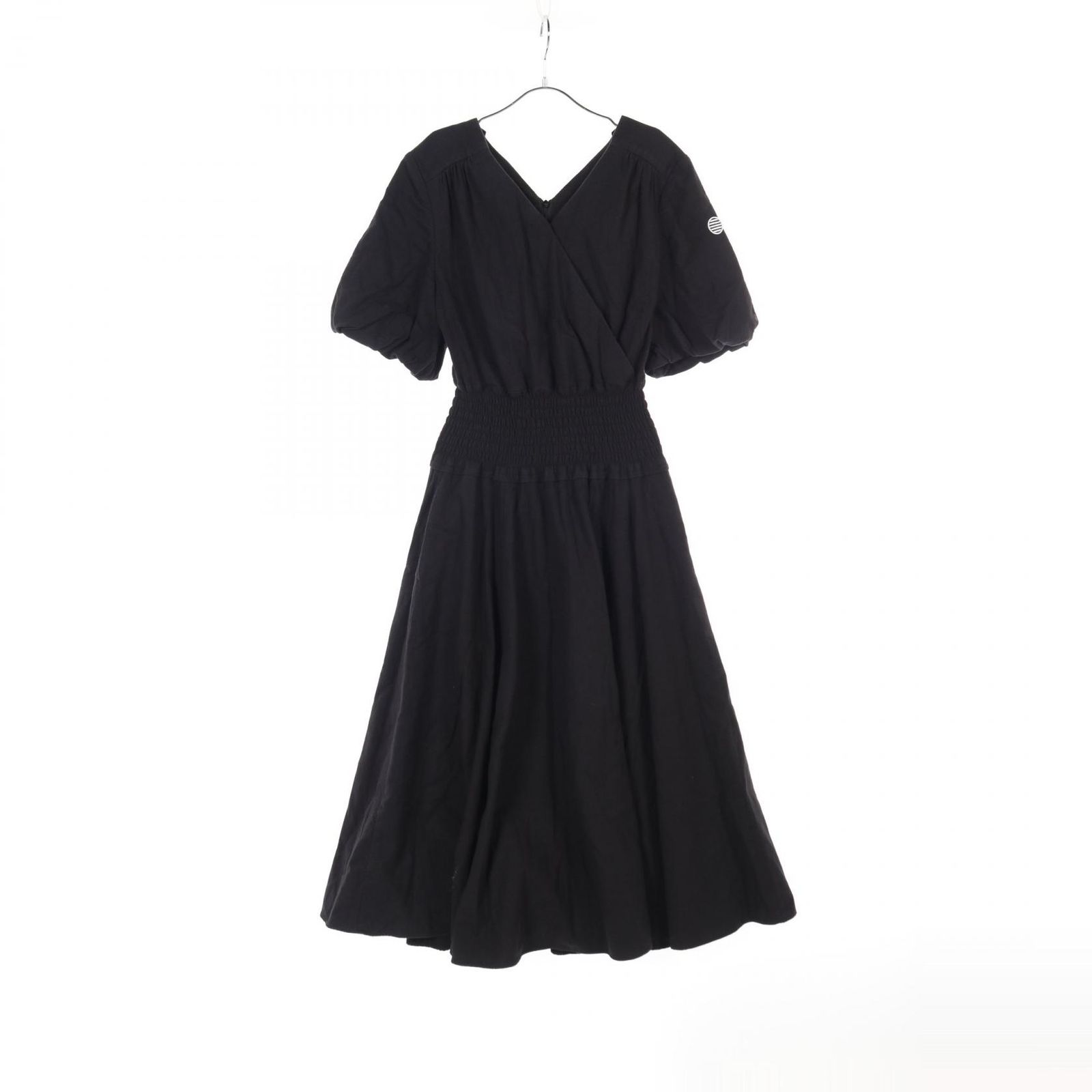 ボーダーズアットバルコニー BORDERS at BALCONY ワンピース RESORT DRESS BD2011-3E-26 ブラック コットン ワンピース レディース Used B