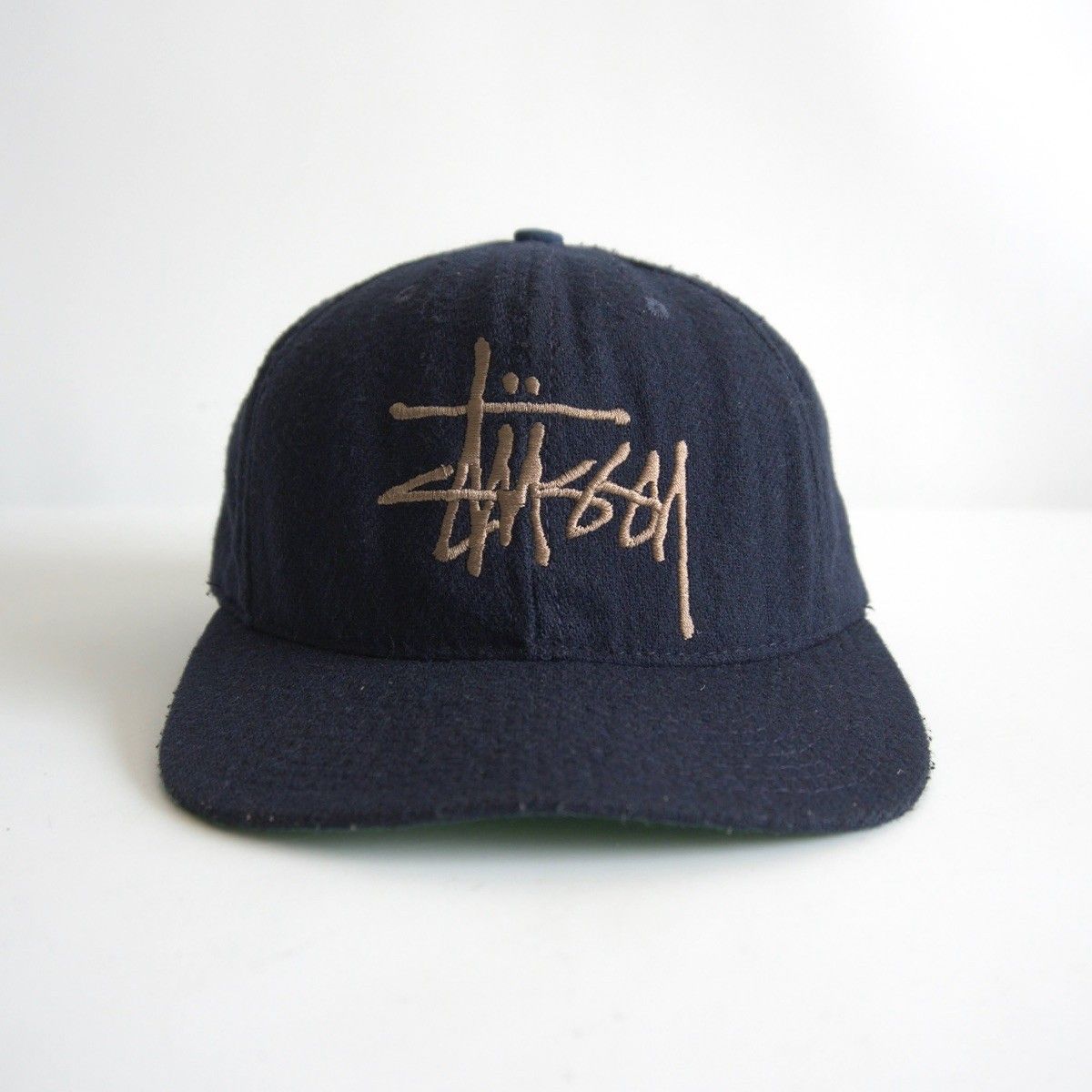 90s old stussy capz ベースボールキャップ USA製 ブラック STUSSY