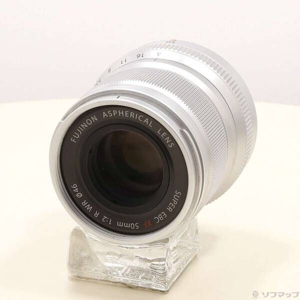 フジノンXF50mm F2.0 シルバー カメラレンズ XF50mmF2 R WR FUJINON（フジノン） シルバー [FUJIFILM