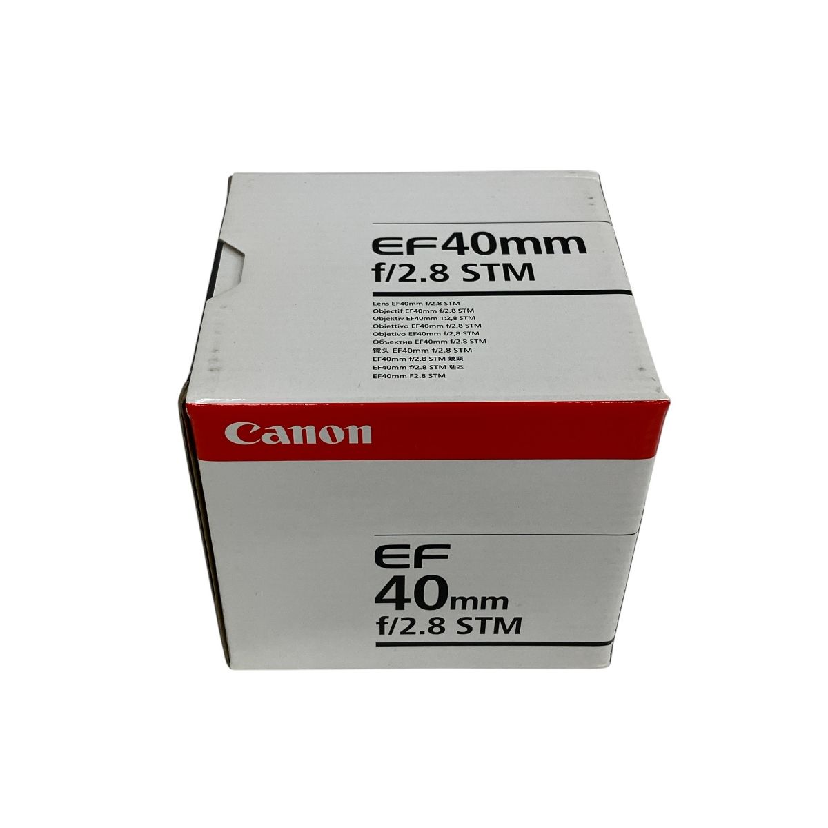 Canon LENS EF 40mm 1:2.8 STM 単焦点 レンズ カメラ 周辺機器