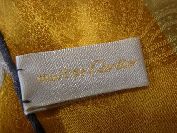 □新品□未使用□ Cartier カルティエ パンテール シルク100% スカーフ