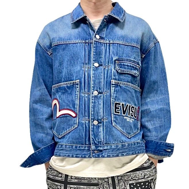 EVISU HERITAGE エヴィス エビス ヘリテージ 達磨 ダルマ 刺繍