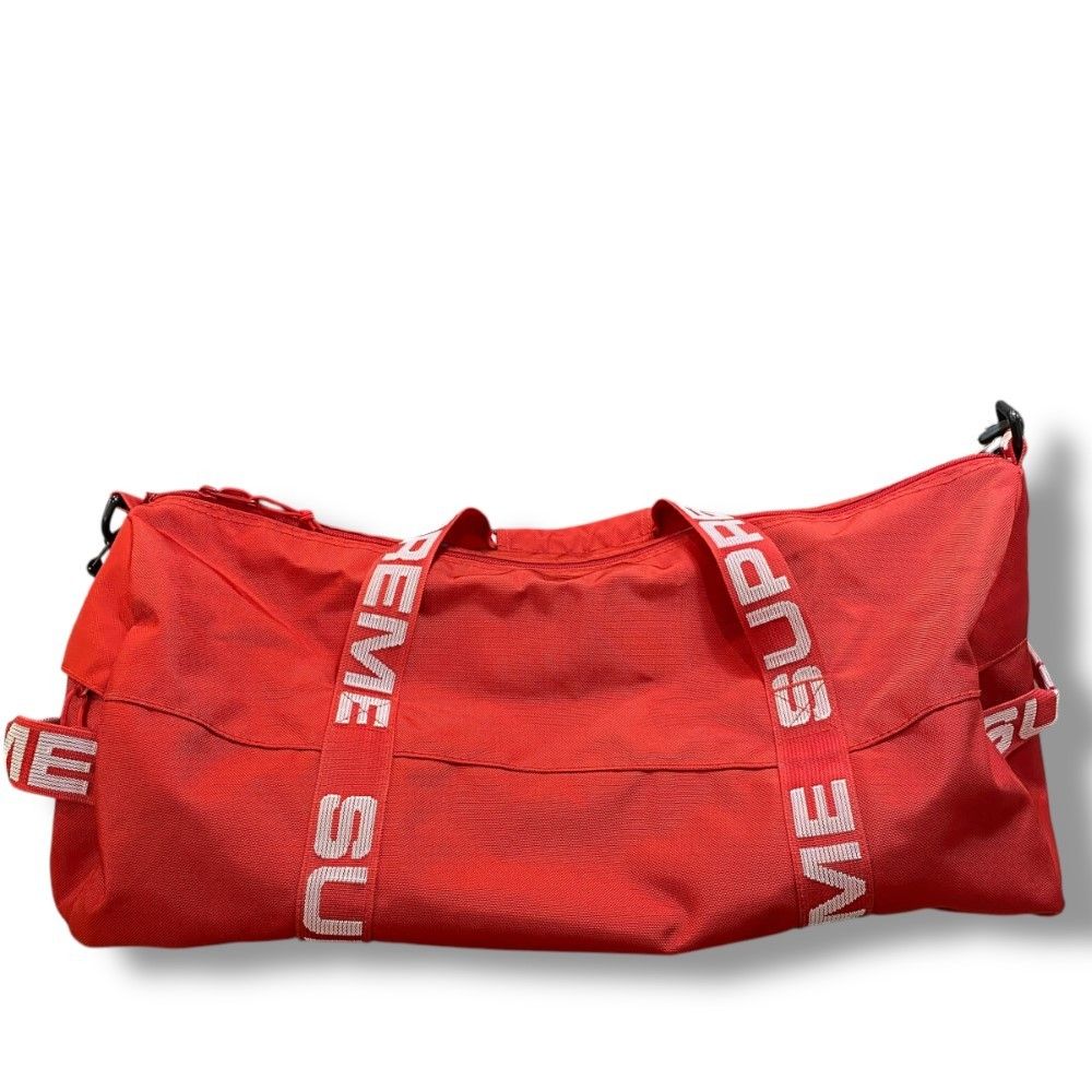 SUPREME 18SS Large Duffle Bag Red ボストンバッグ - メルカリ