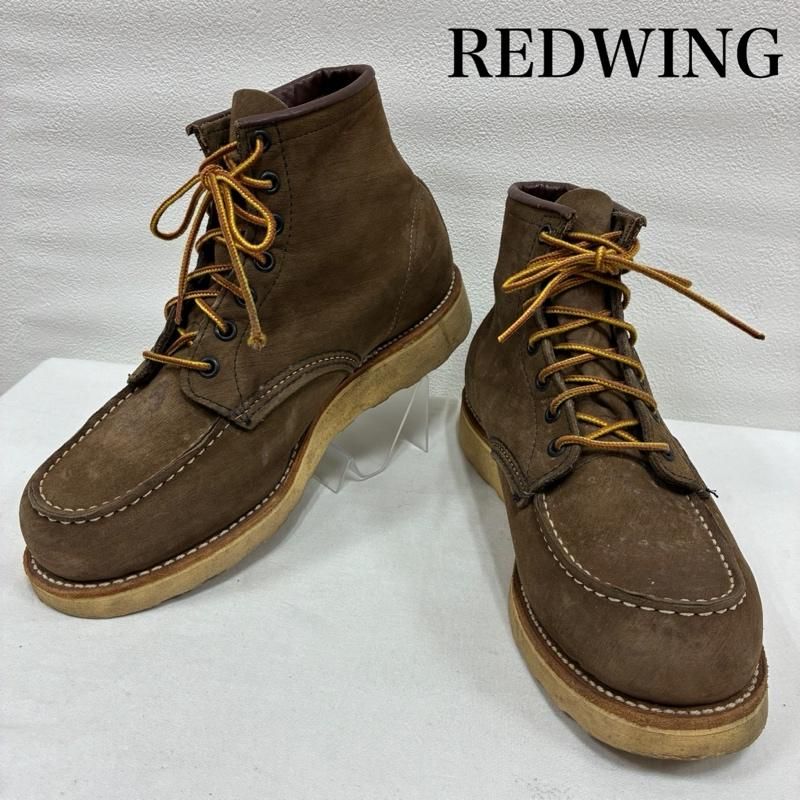 RED WING レッドウィング ブーツ ショートブーツ 6-inch Classic Moc モックトゥ レザー レースアップ ワーク ブーツ