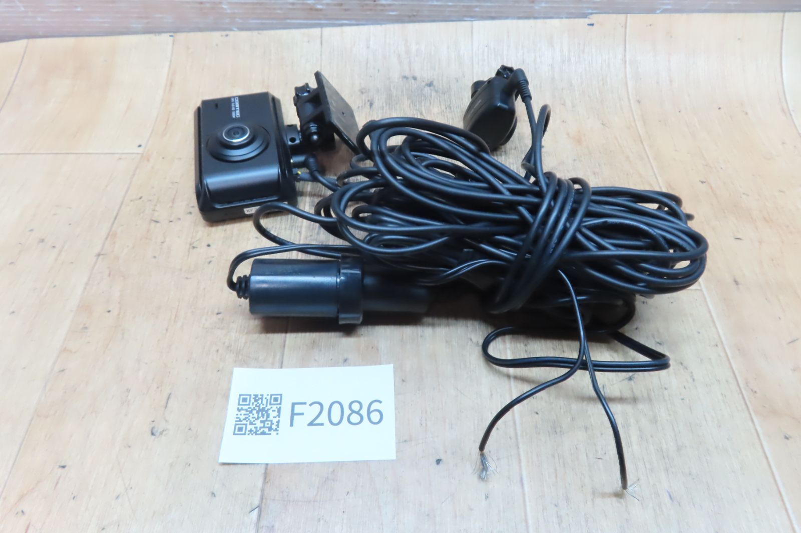 付 F2086|COMTEC コムテック ZDR035 前後2カメラ|フロント|リア|ドライブレコーダー|ドラレコ 駐車監視 1080P|32GB|SDカード付