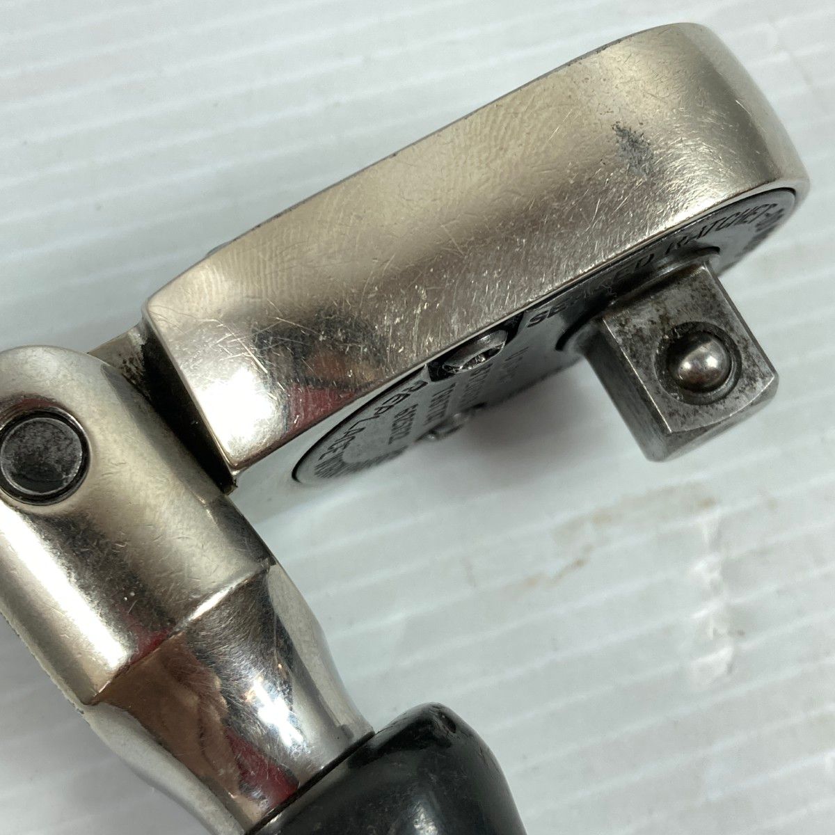 ＊＊Snap-on スナップオン ハードハンドルスタビー フレックスラチェット 差込角 3|8 FHKFD80A HRDEVELOPMENT_JP