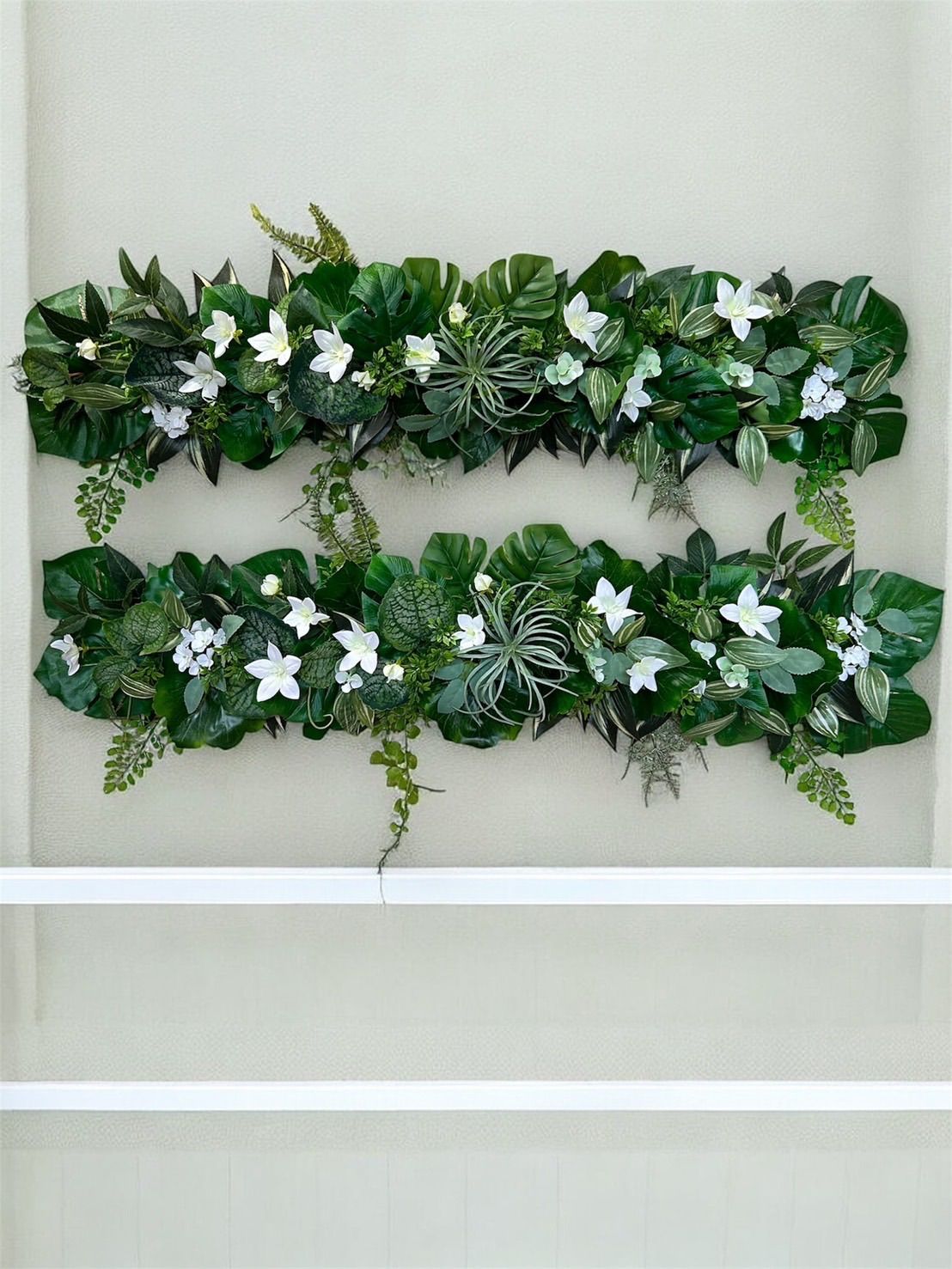 光触媒　人工観葉　ウォールグリーン　フェイクグリーン　壁掛けオリヅルランW/G 光触媒 人工観葉植物 ウォールグリーン フェイクグリーン オリヅルランW/G