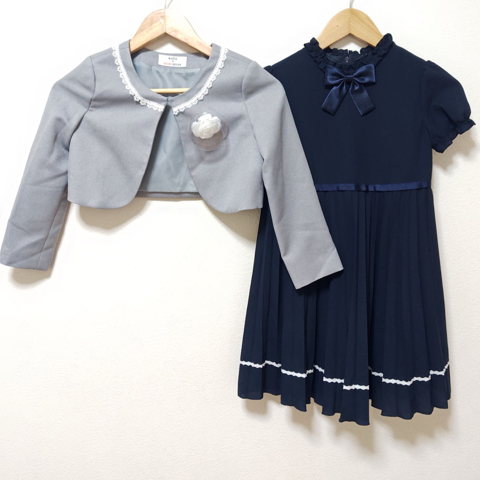 2024 waltz by BEAMS DESIGN セレモニーアンサンブル 美品◎子ども用◎2点セット!【waltz by BEAMS DESIGN】ビームス