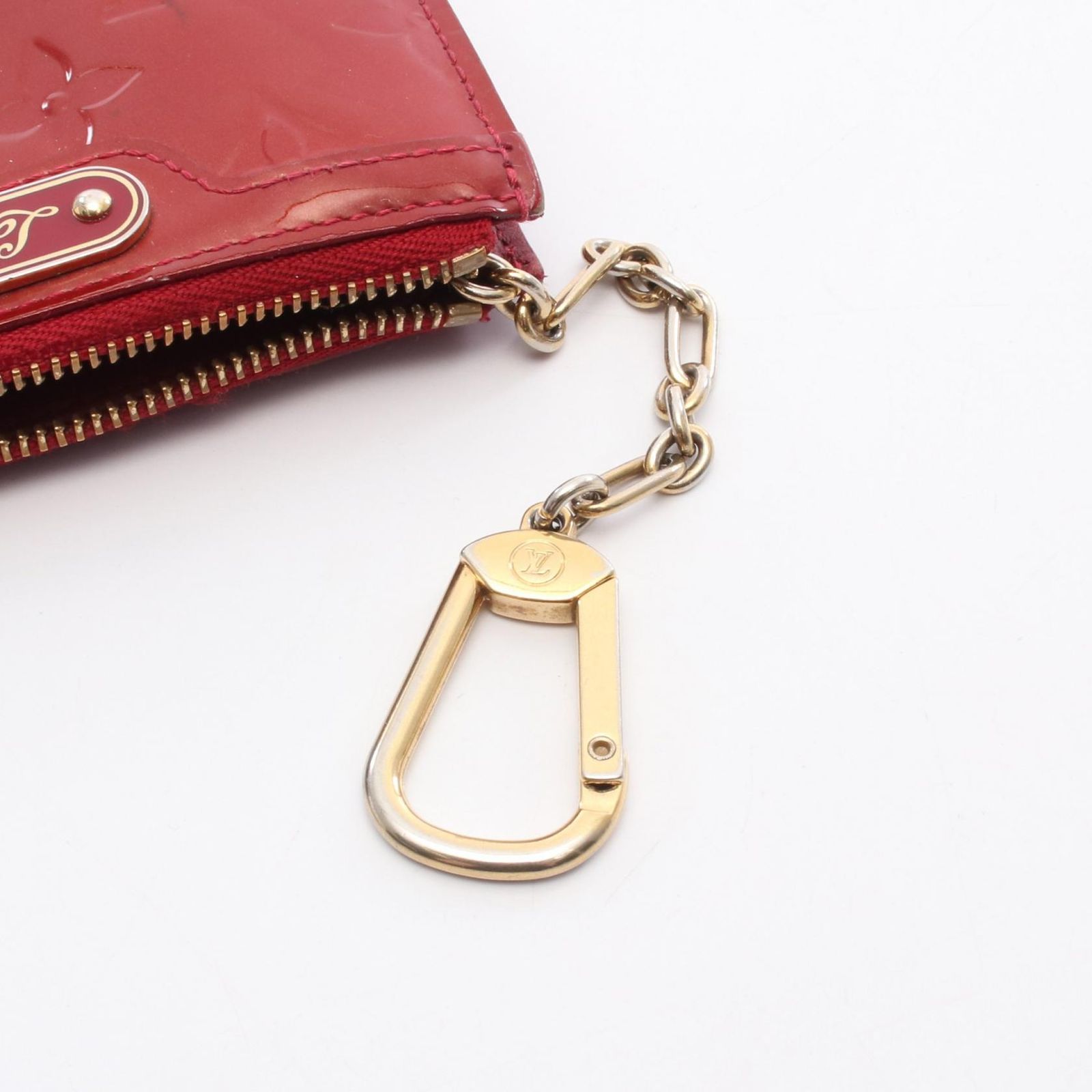 ルイヴィトン モノグラム ヴェルニ ポシェットクレNW ポムダムール キーケース ルイ・ヴィトン LOUIS VUITTON キーケース ポシェットクレNM