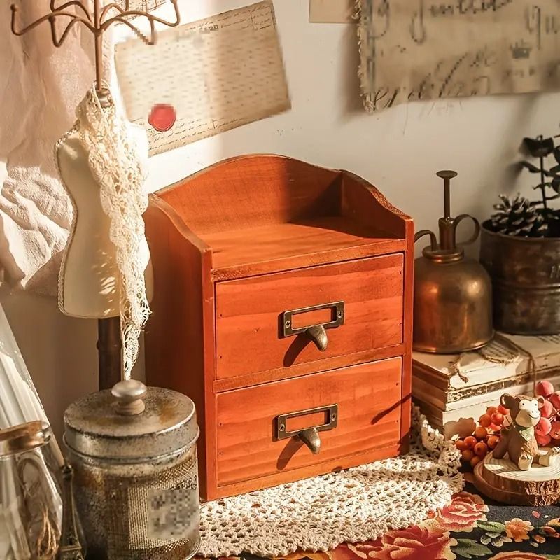 棚 チェスト 卓上収納ボックス 卓上チェスト 収納ボックス 小物入れ