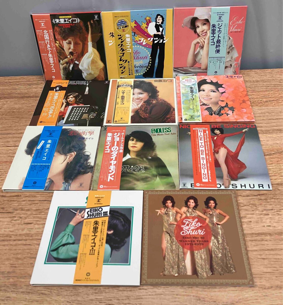 ☆朱里エイコ CD 10枚組 朱里エイコ ワーナー・イヤーズ 1971-1979