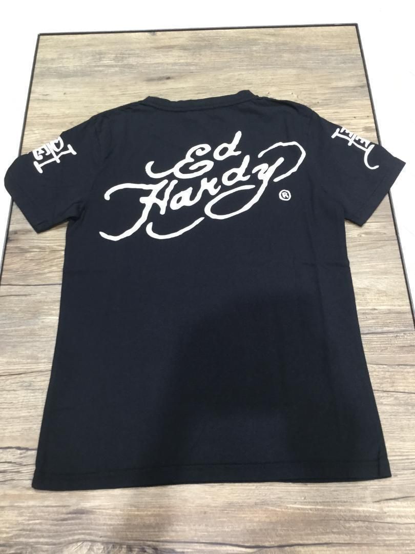 ed hardy エドハーディー tシャツ ピチt ラインストーン カーキ ed hardy エドハーディー tシャツ ピチt ラインストーン カーキ