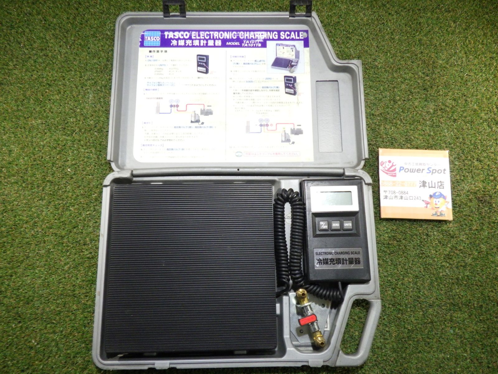TASCO タスコ 高精度エレクトロニックチャージャー 冷媒充填計量器 TA101T 通電のみ確認 品