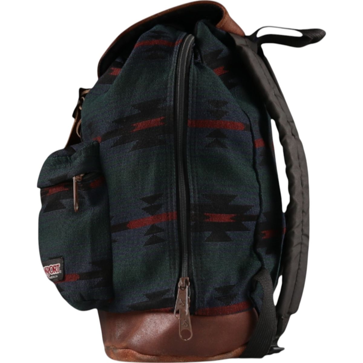 古着 90年代 ジャンスポーツ JANSPORT ネイティブ柄 バックパック 