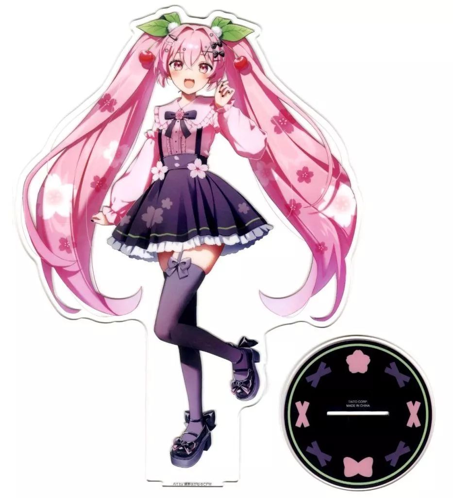 中古】アクリルスタンド・アクリルパネル 桜ミク2 とってもおおきな