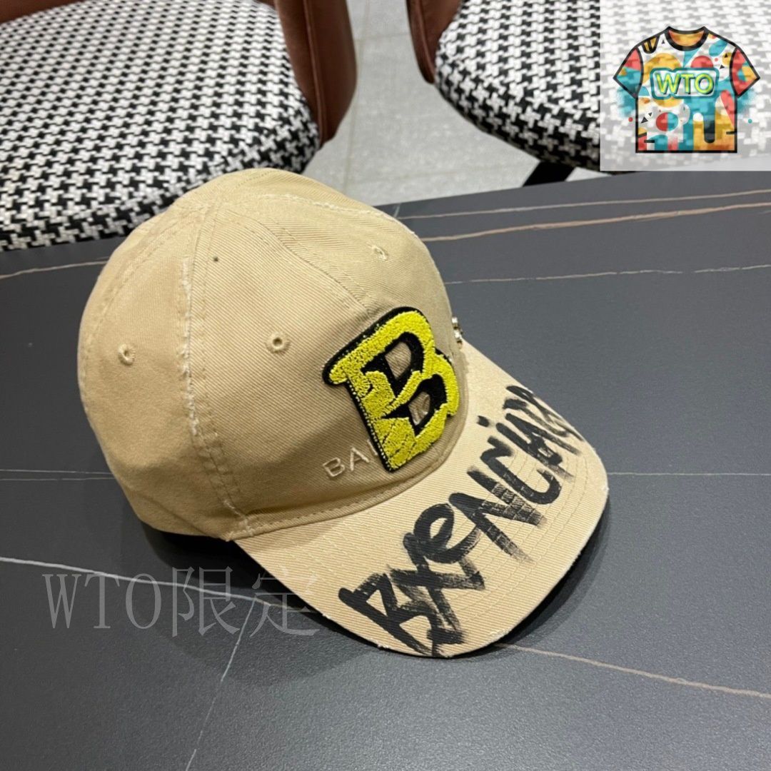 国内即発+BALENCIAGA＋ロゴベースボールキャップ BALENCIAGA [新品] バレンシアガ キャップ ベースボール ロゴ