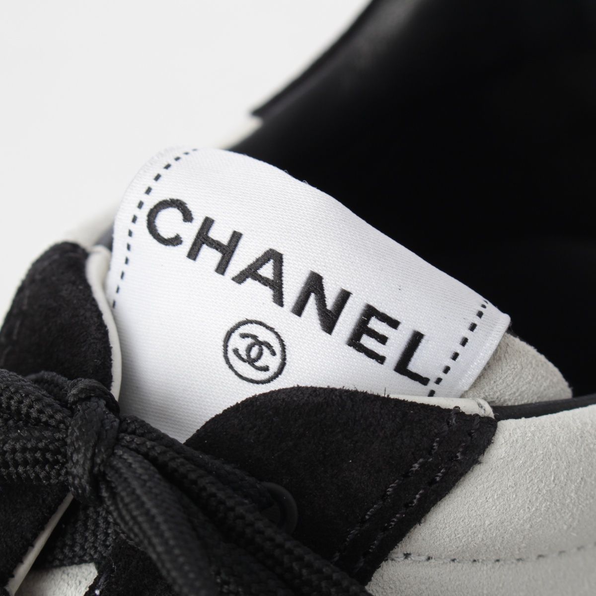 シャネル メンズ ココマーク スエード スニーカー G45086 グレー