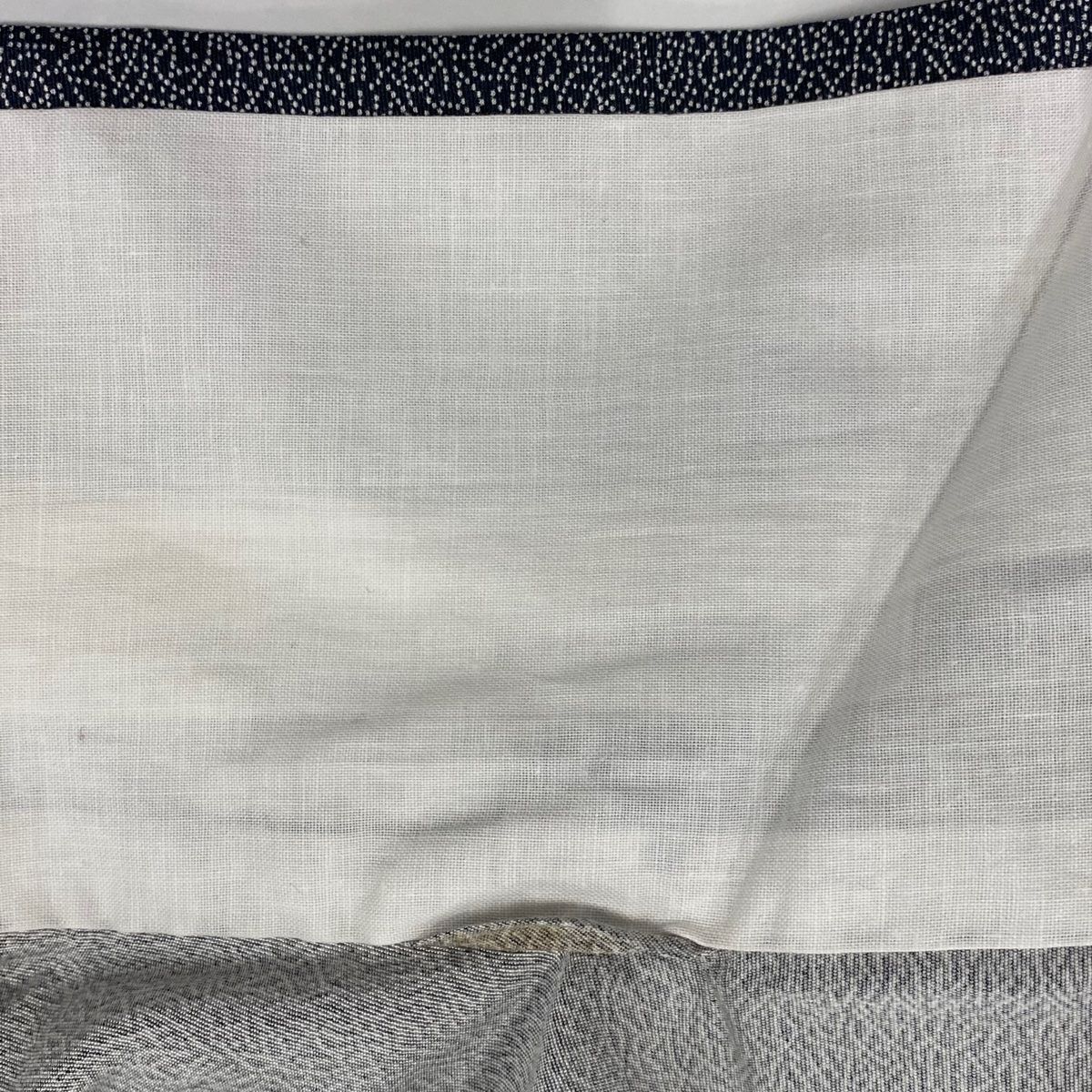 江戸小紋 身丈156.5cm 裄丈61cm S 単衣 家内安全 濃紺 正絹 名品  