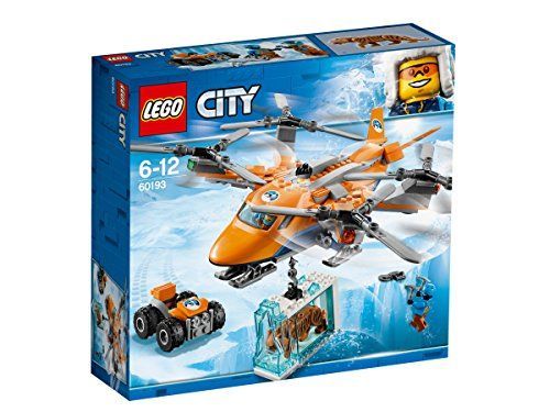 【中古】(非常に良い)レゴ(LEGO)シティ 北極探検 輸送ヘリコプター 60193 ブロック おもちゃ