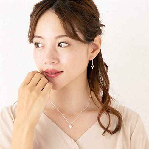 数量限定】誕生石 本真珠 ネックレス レディース [未来天使] 三日月  