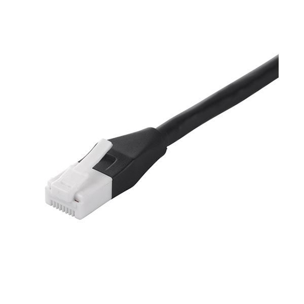 まとめ バッファローツメの折れないLANケーブル カテゴリー6a ストレート スタンダード ブラック 3.0m BSLS6ANU30BK 1本 ×5セット
