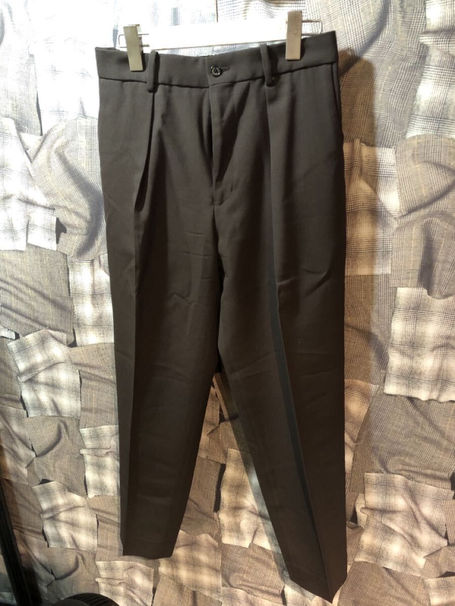 マーカウェア　ペグトップ　オーガニックウールサバイバルクロス　カーキ　サイズ1 マーカウェア ペグトップ オーガニックウールサバイバルクロス カーキ