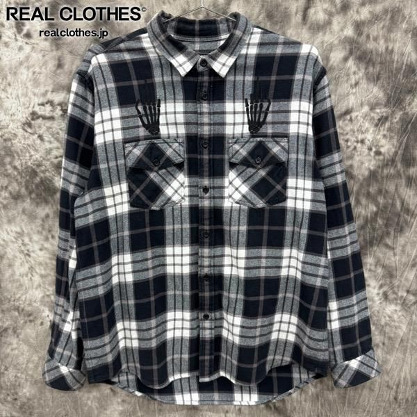 Supreme×HYSTERIC GLAMOUR/シュプリーム×ヒステリックグラマー【21SS】Plaid Flannel Shirt/プレイド フランネル ネルシャツ/長袖/L
