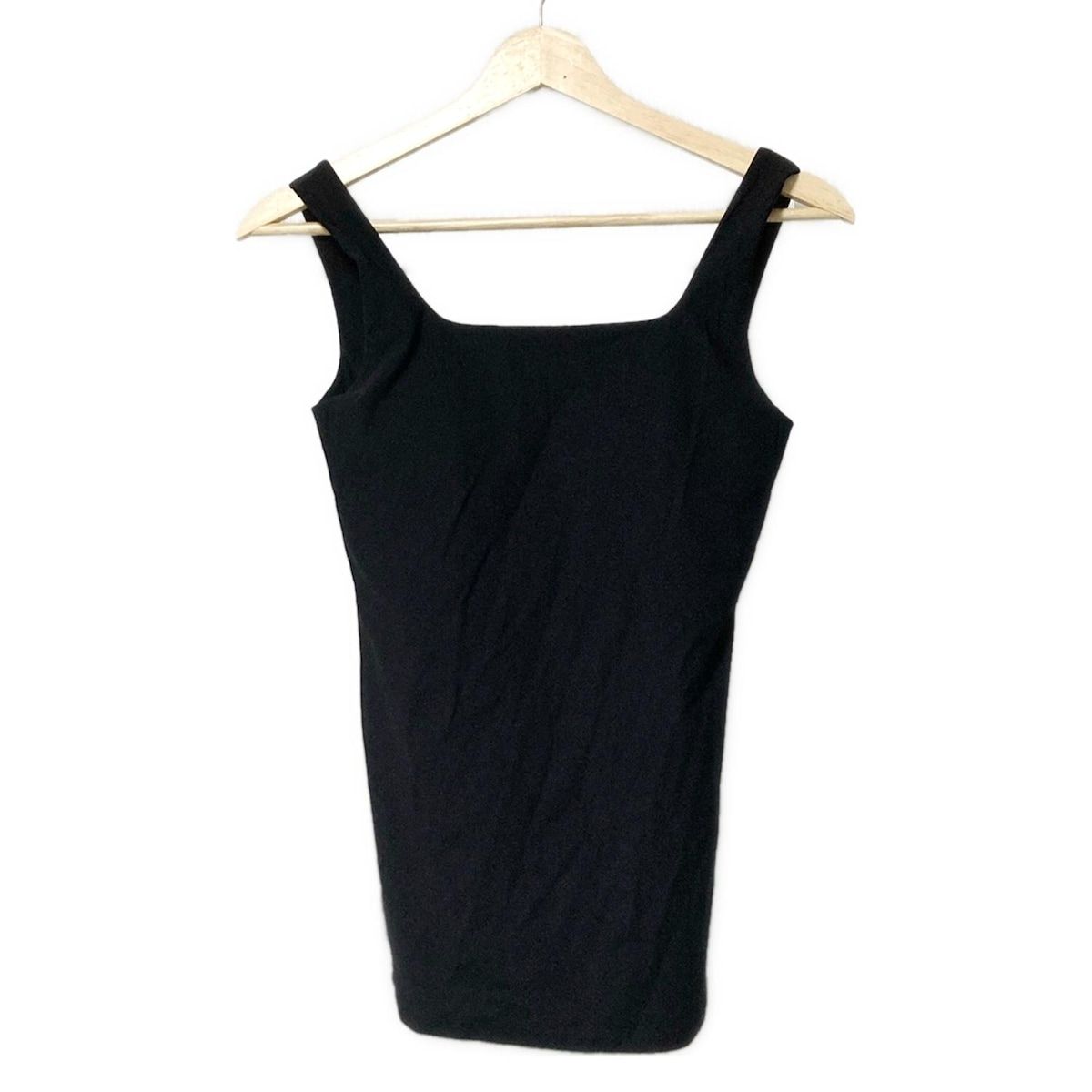 LE PHIL ルフィル キャミソール サイズF レディース - 黒 胸パット付き