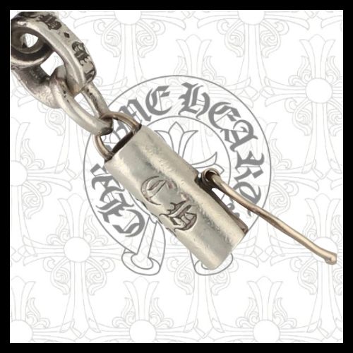  CHROME HEARTS ペーパーチェーンネックレス 18 inch シルバー ネックレス アクセサリー