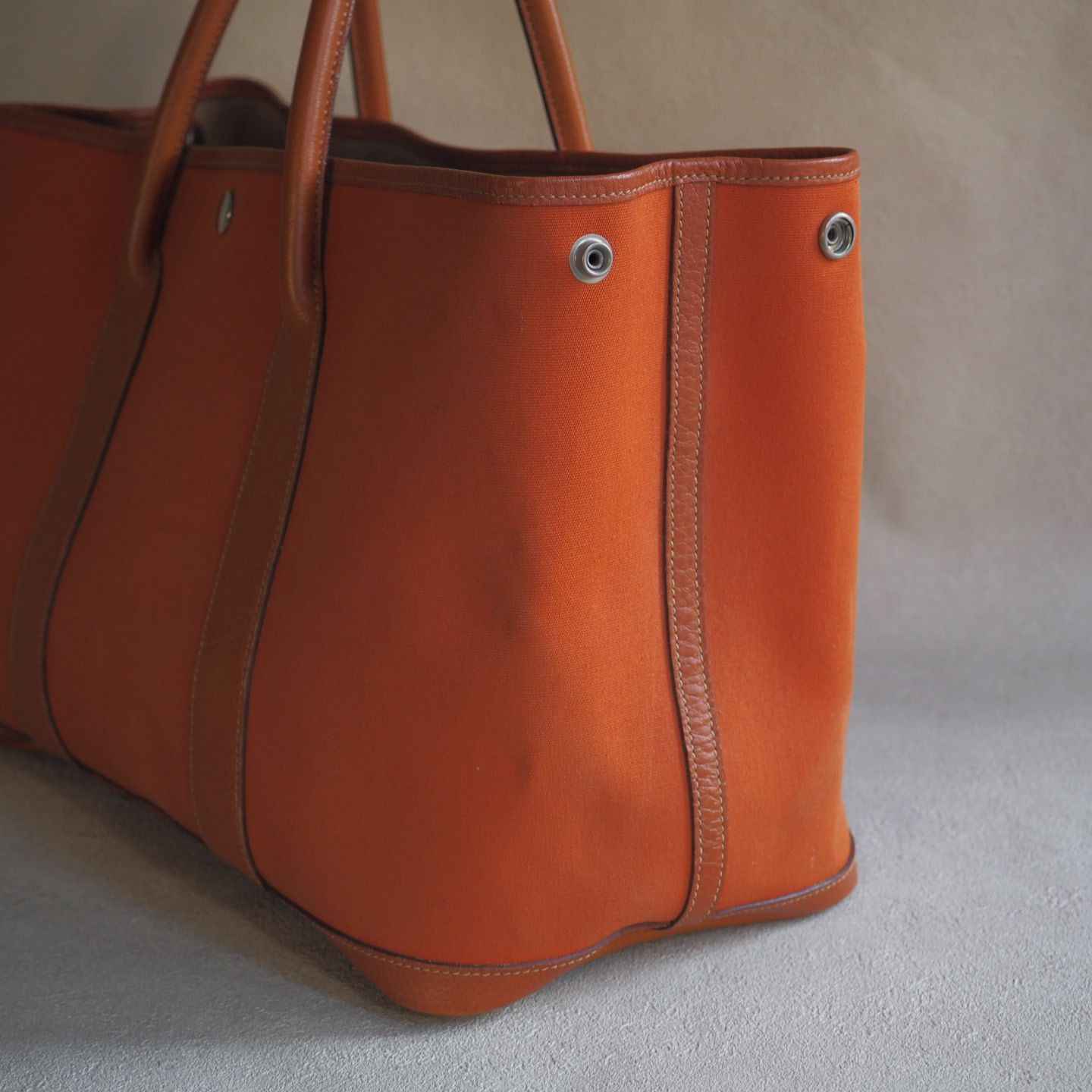 良品特価☆ エルメス HERMES ガーデンパーティ PM ハンドバッグ トート  