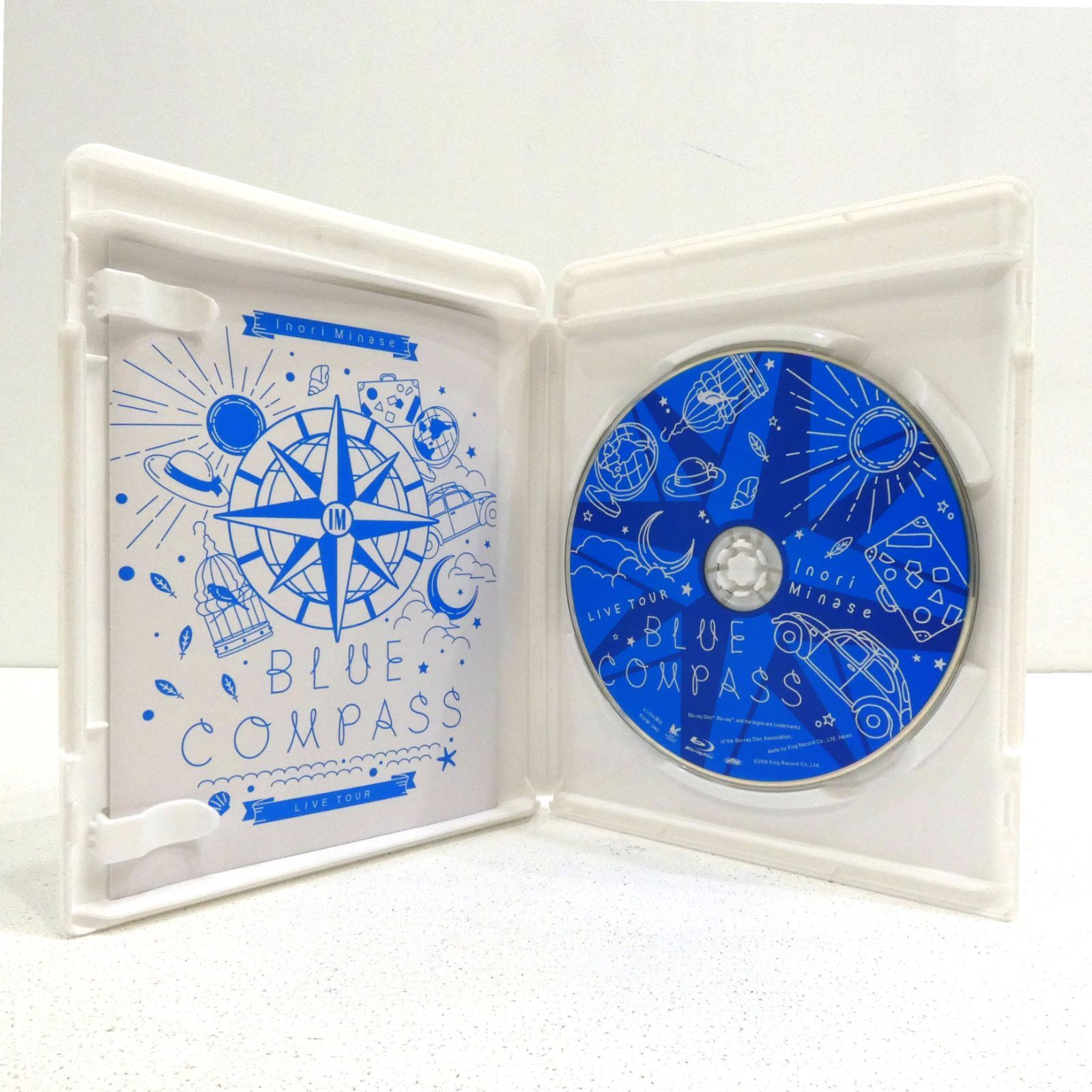 (未使用･未開封品)　Inori Minase LIVE TOUR BLUE COMPASS [Blu-ray] bt0tq1u Amazon.co.jp: Inori Minase LIVE TOUR BLUE COMPASS [Blu-ray