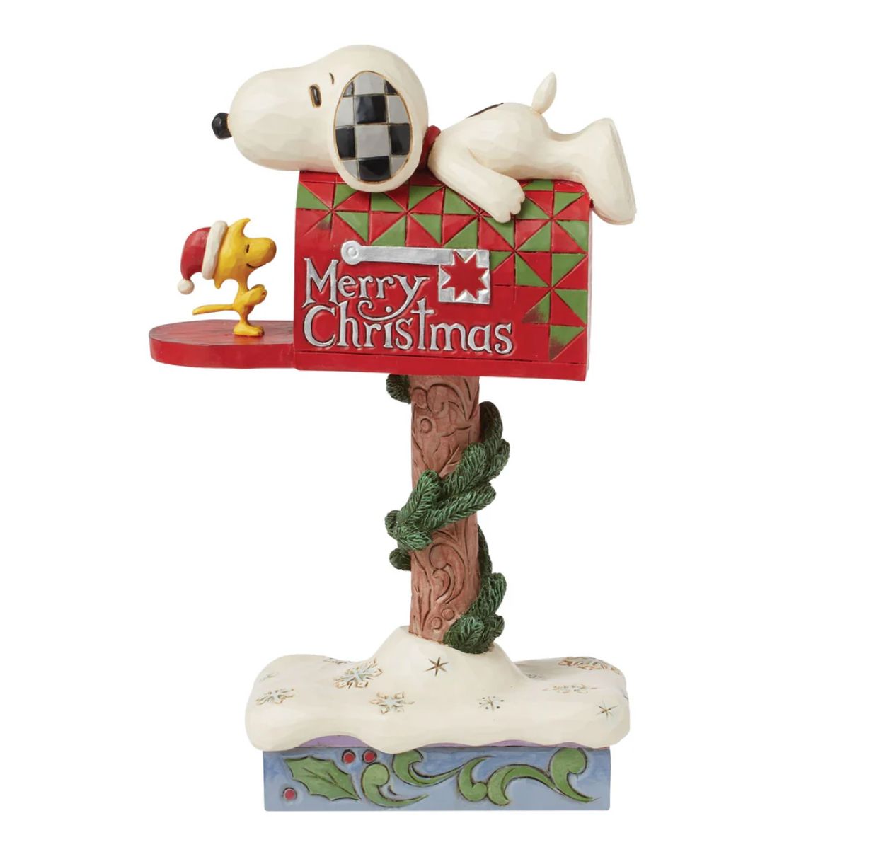 ジムショア 電車に乗るスヌーピーとウッドストック クリスマス