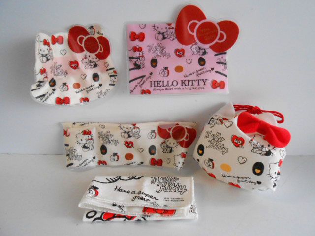 初売りセール ♯Kvm12CZハローキティHELLOKITTY40周年ランチタイムグッズ全5種 キャラクターグッズ
