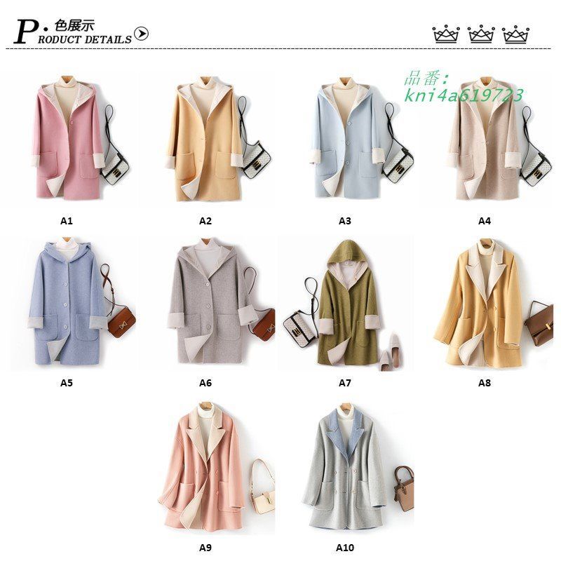 レディース アウター モッズコート 春秋冬 ロング丈 アウター コート カジュアル 無地 ジャケット 長袖 大きいサイズ kni4a619723