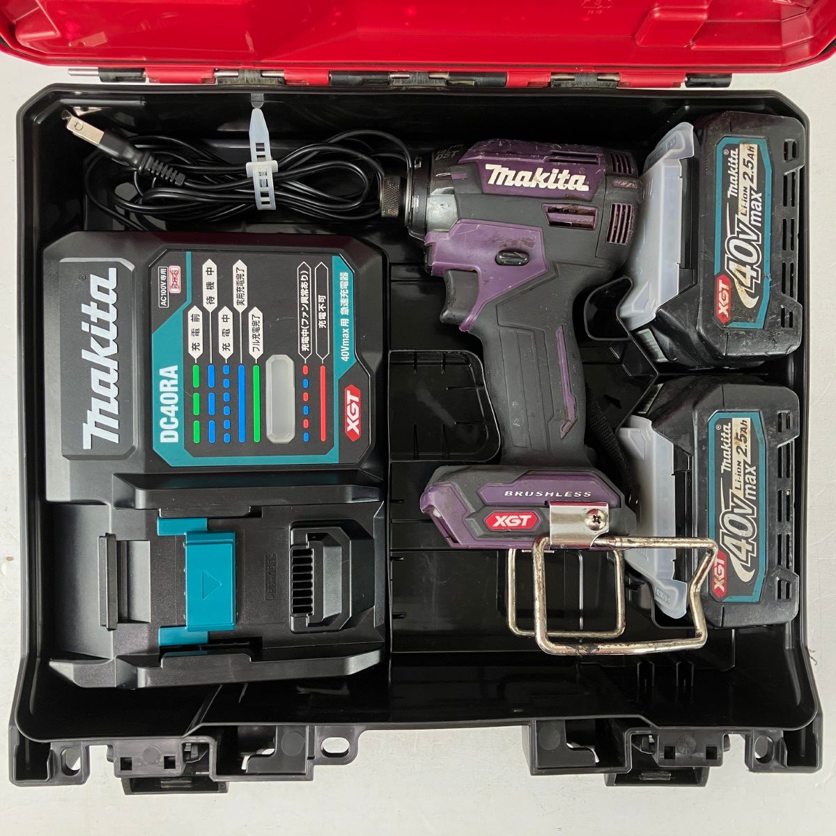 未使用品 マキタ TD002G パープル インパクトドライバ 40Vmax